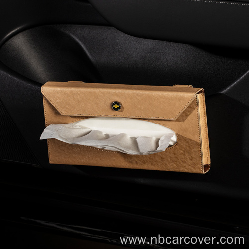 Car Tissue Box Resisting High Temperature Non-slip